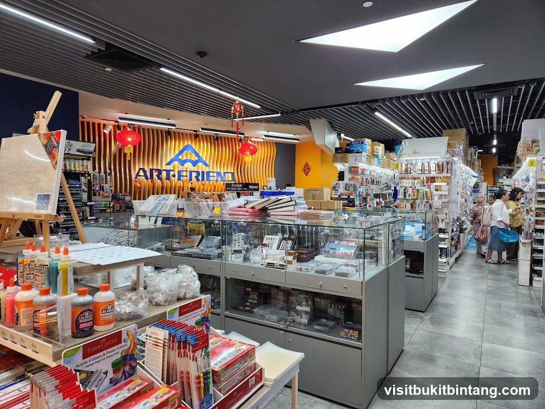 Art Supply Store Interior