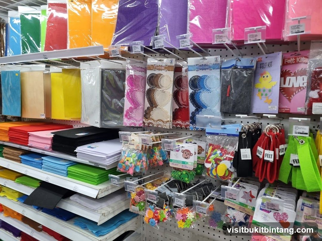 Craft Supplies Display