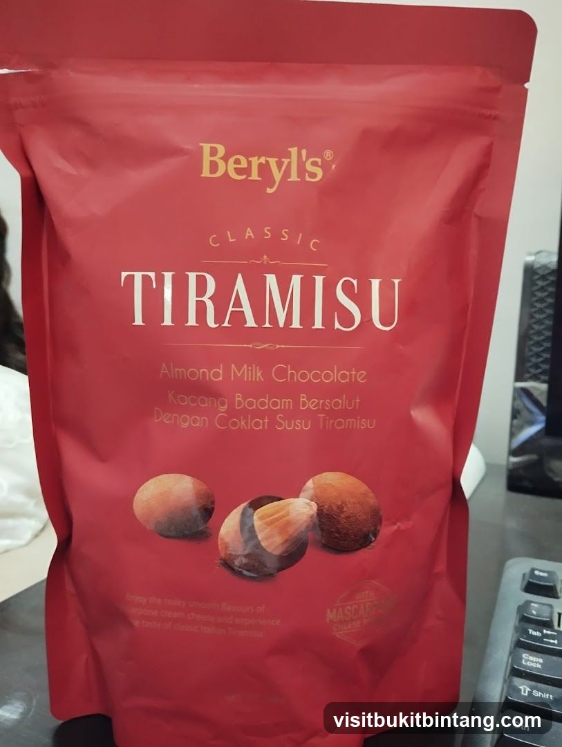 Beryl's Classic Tiramisu Almond Milk Chocolate