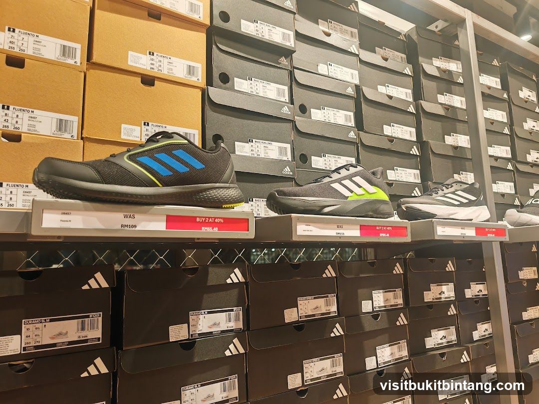 Adidas Shoe Display