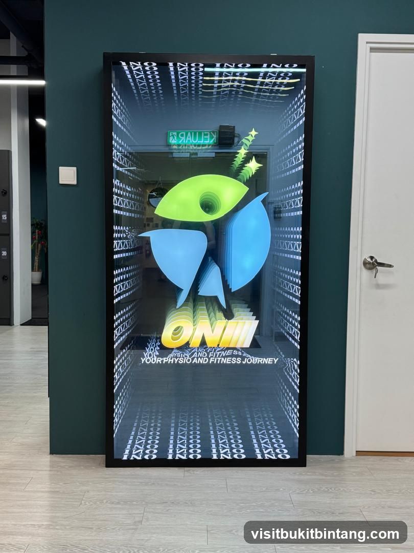 Digital Display with Logo