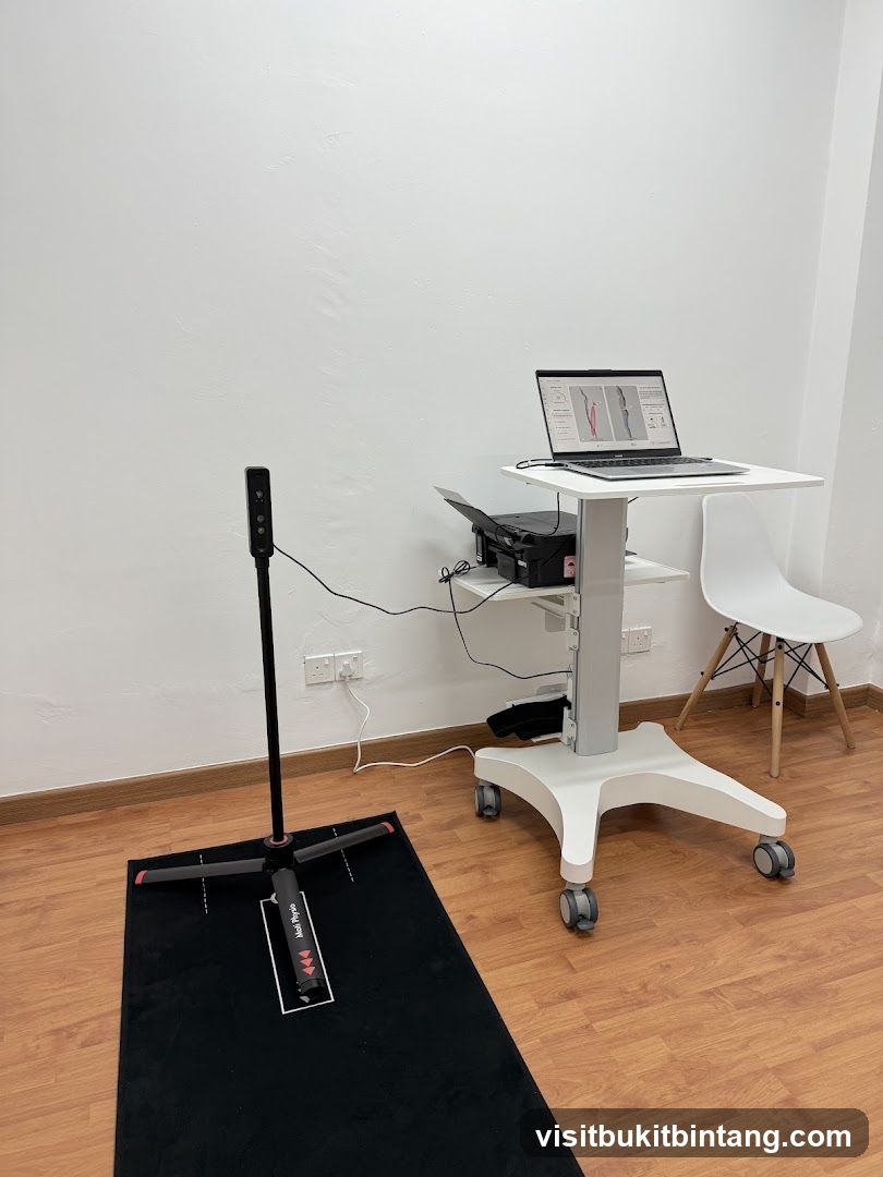 Gait analysis setup