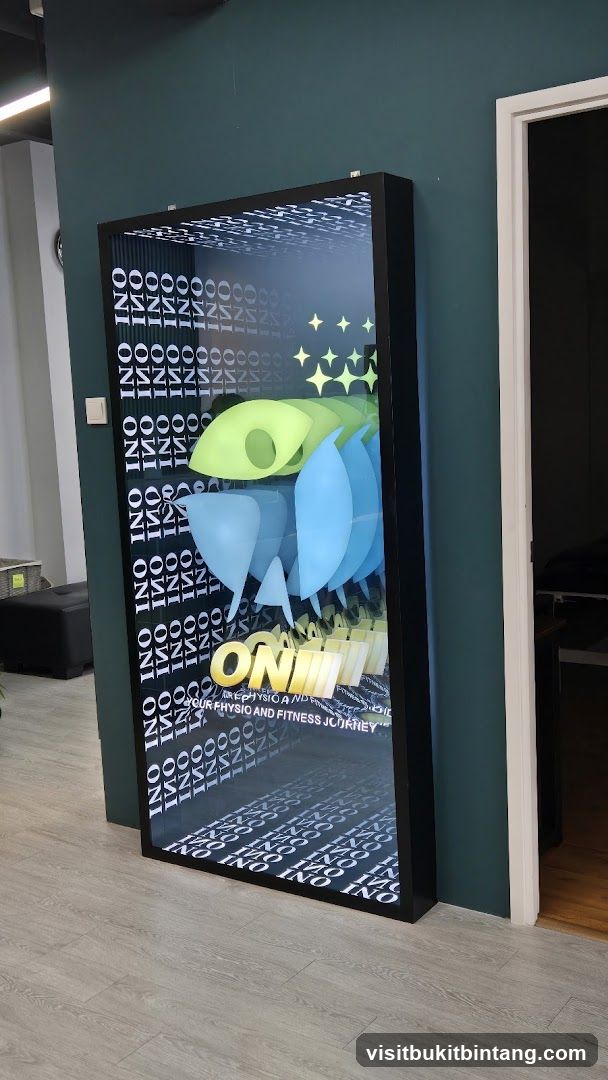 Digital Display with Brand Logo