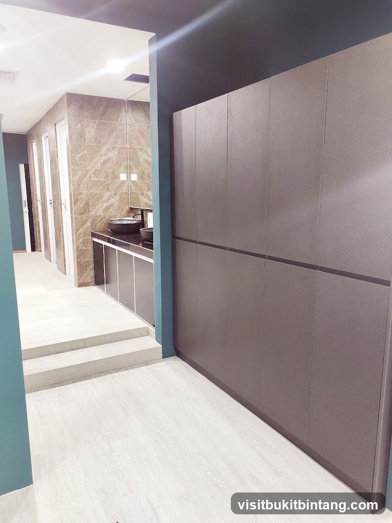 Modern Restroom Area