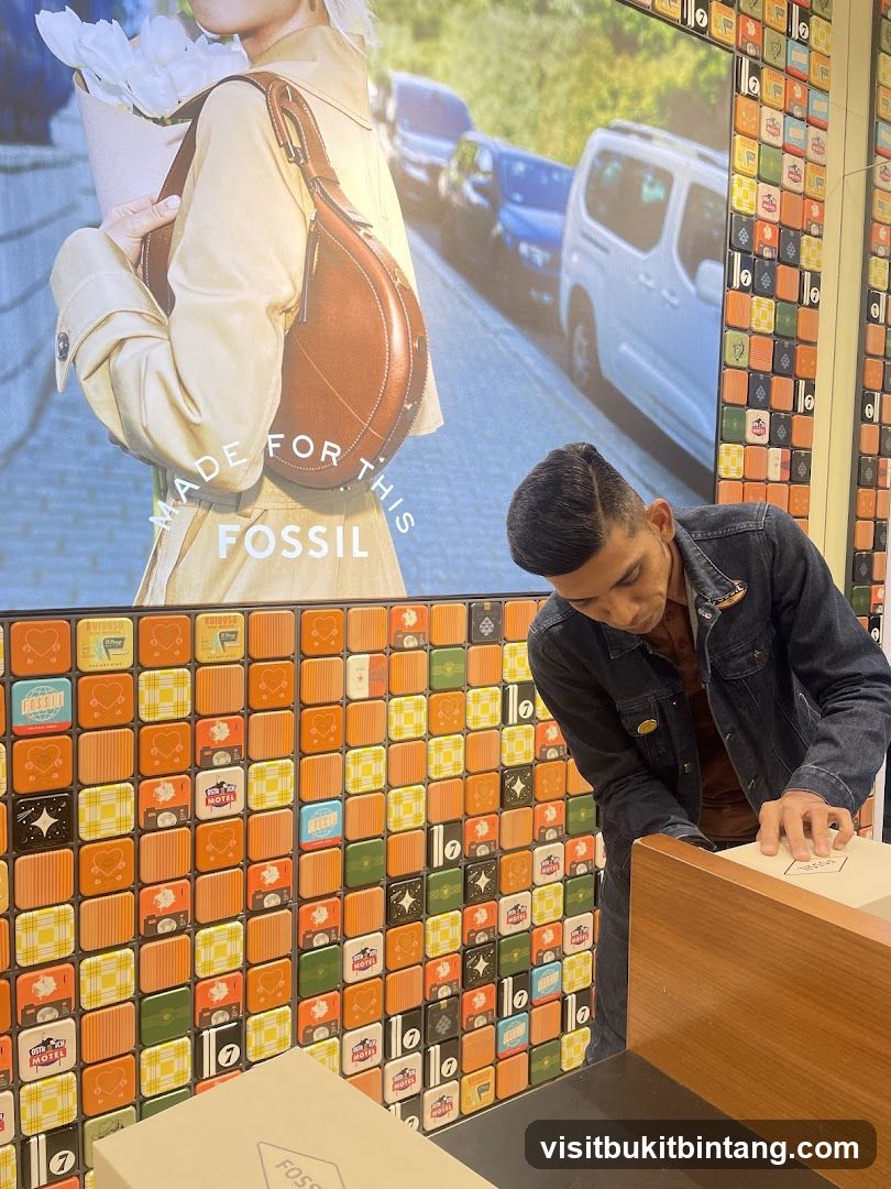 Fossil Store Display