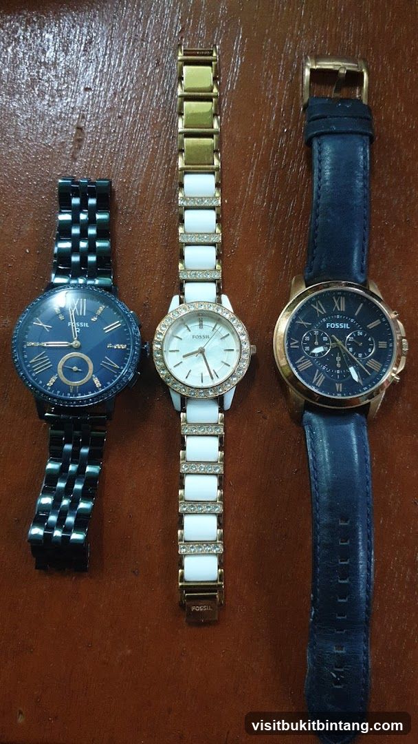 Three Fossil Watches