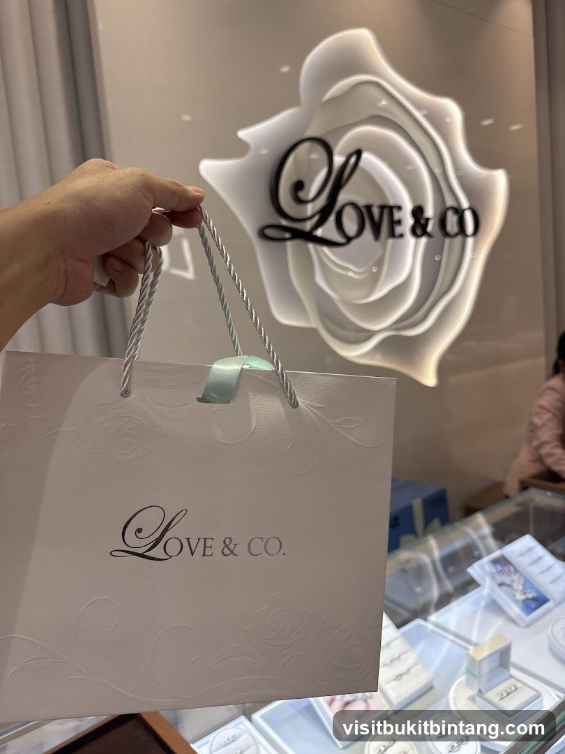 Love & Co. Shopping Bag and Store Display