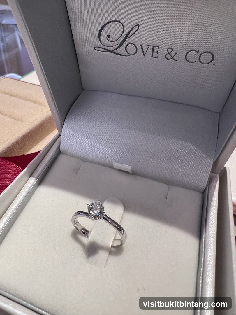 Diamond Ring in a Jewelry Box