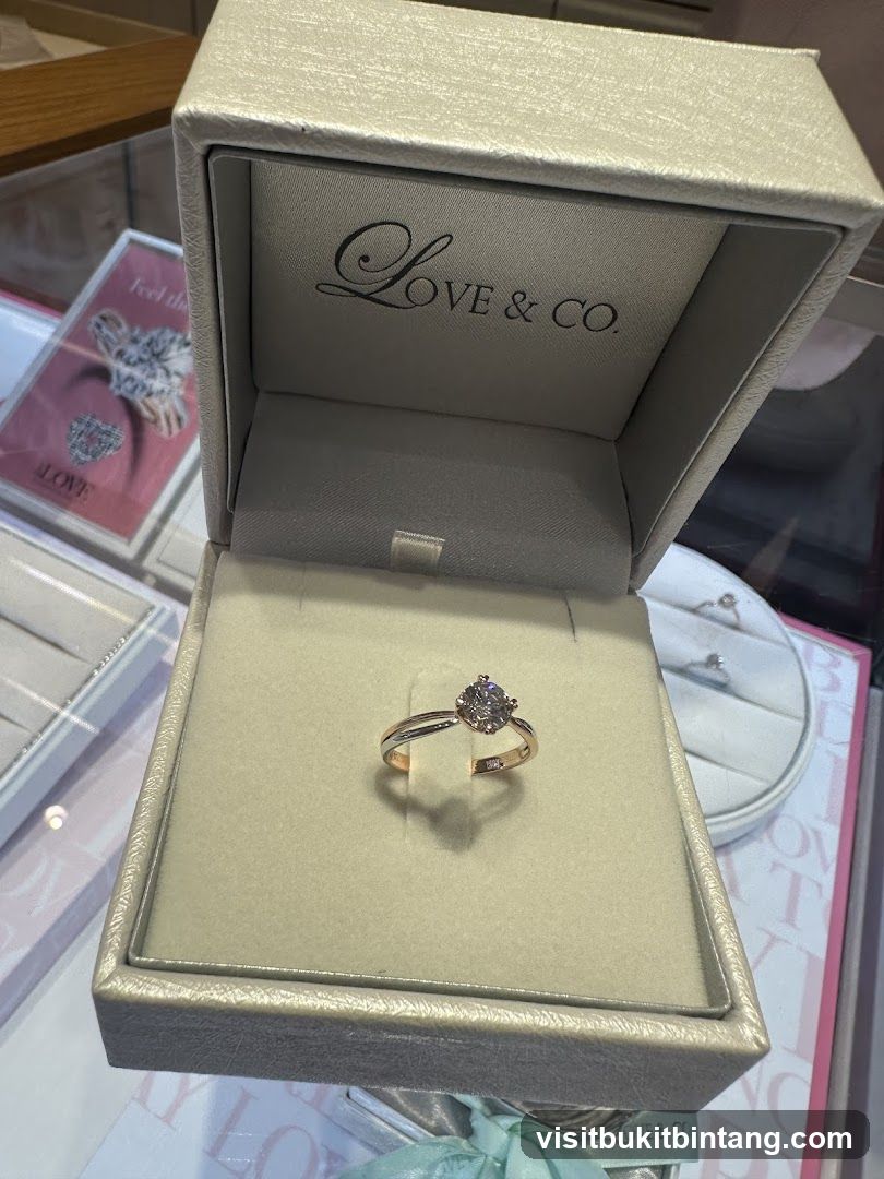 Diamond Ring in a Jewelry Box