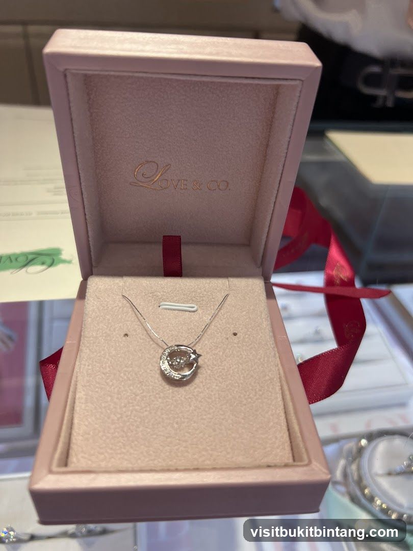 Diamond Necklace in a Box