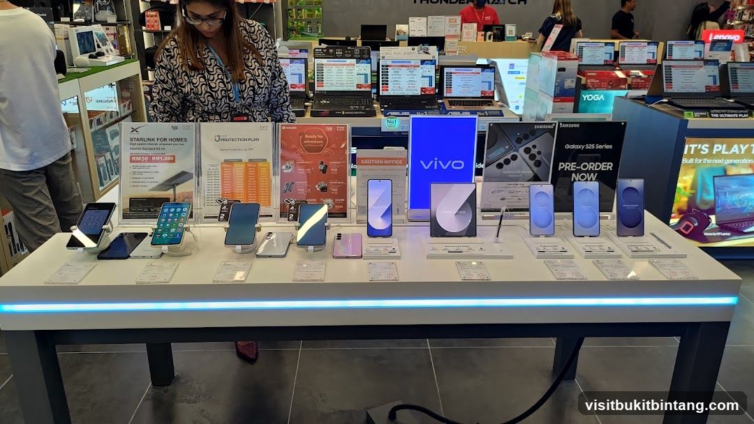 Electronics Store Display