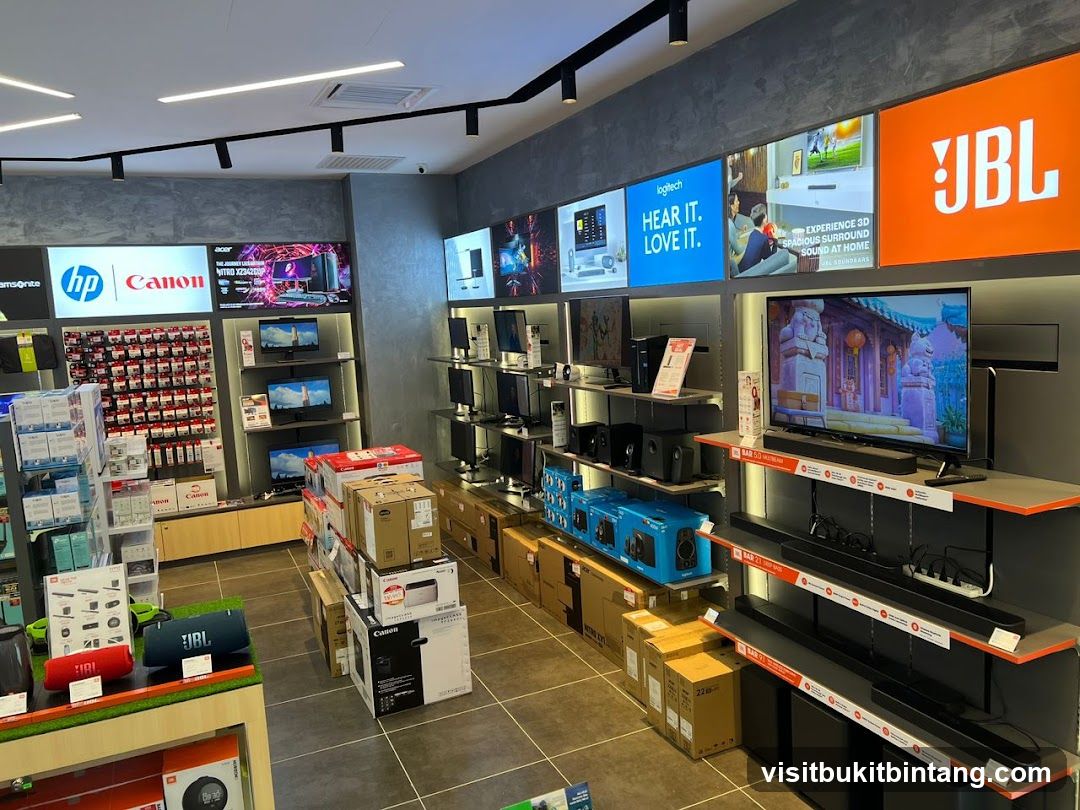 Electronics Store Display