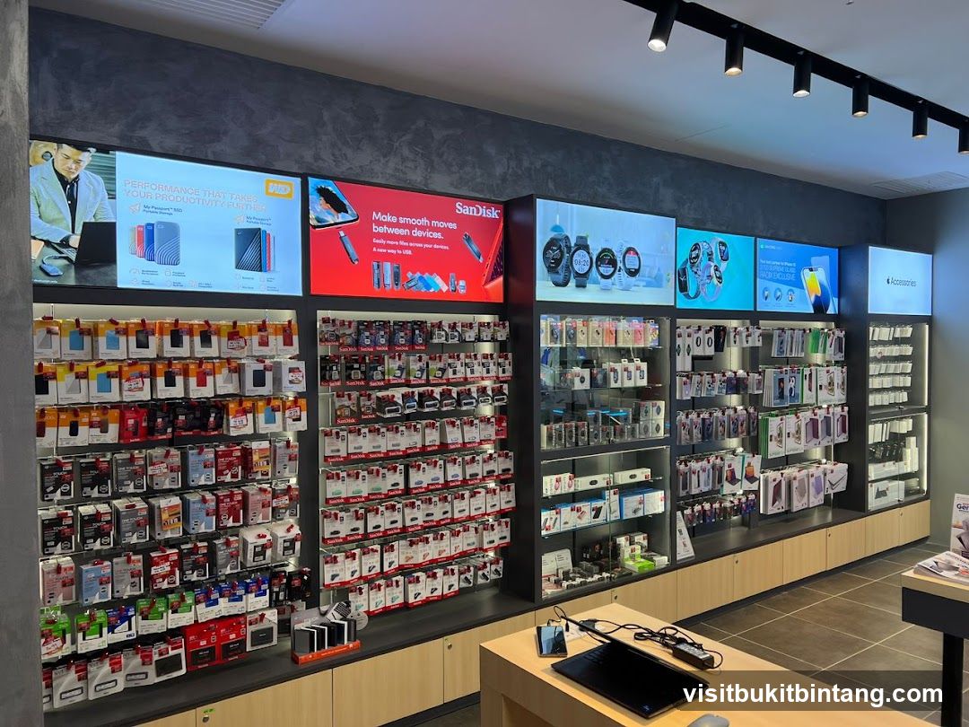 Electronics Store Display