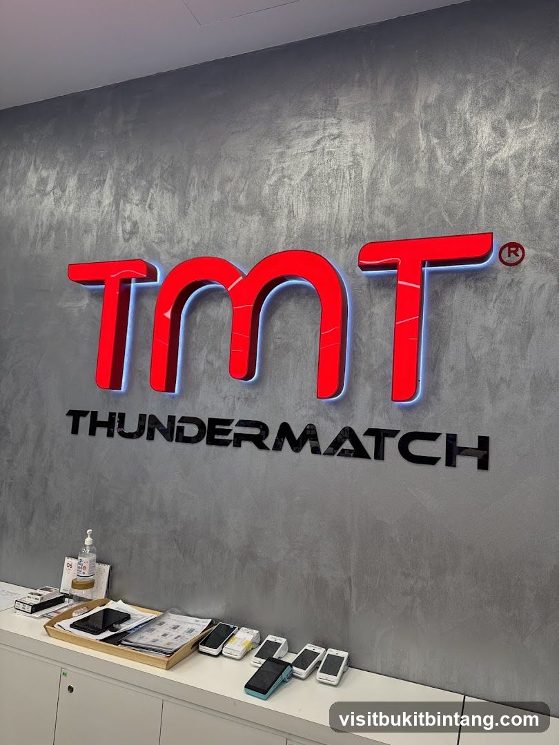 TMT ThunderMatch Store Interior