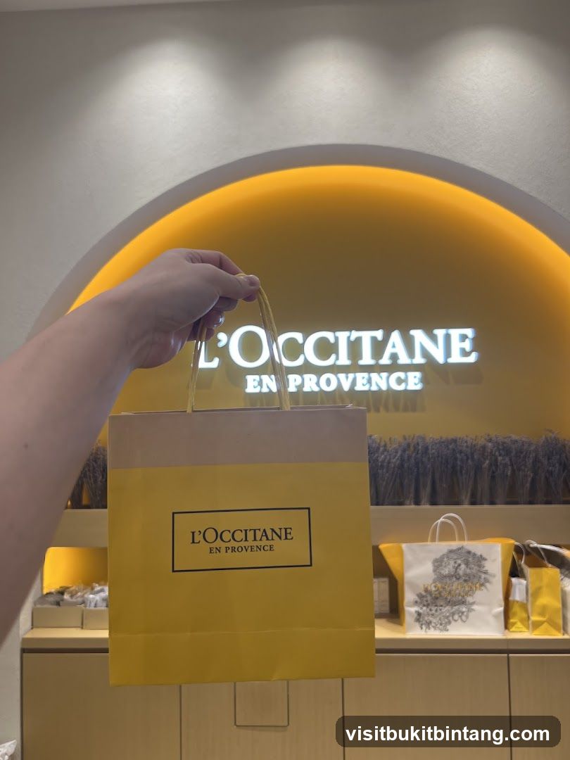 L'Occitane Shopping Bag