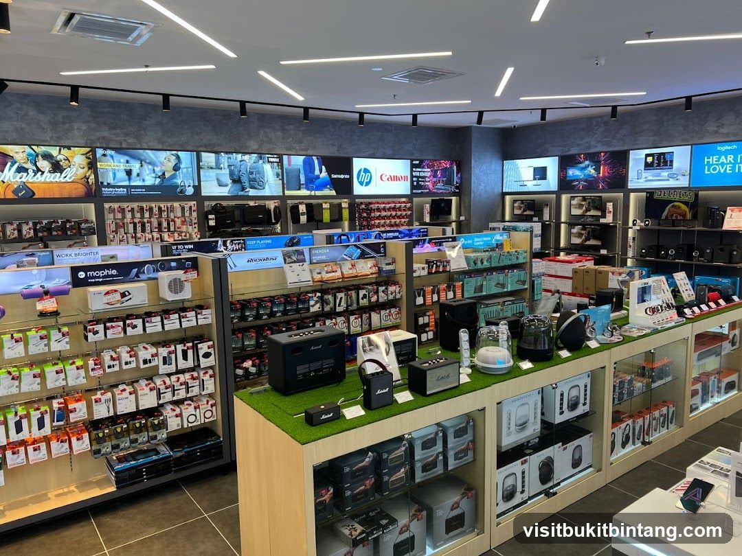 Electronics Store Interior