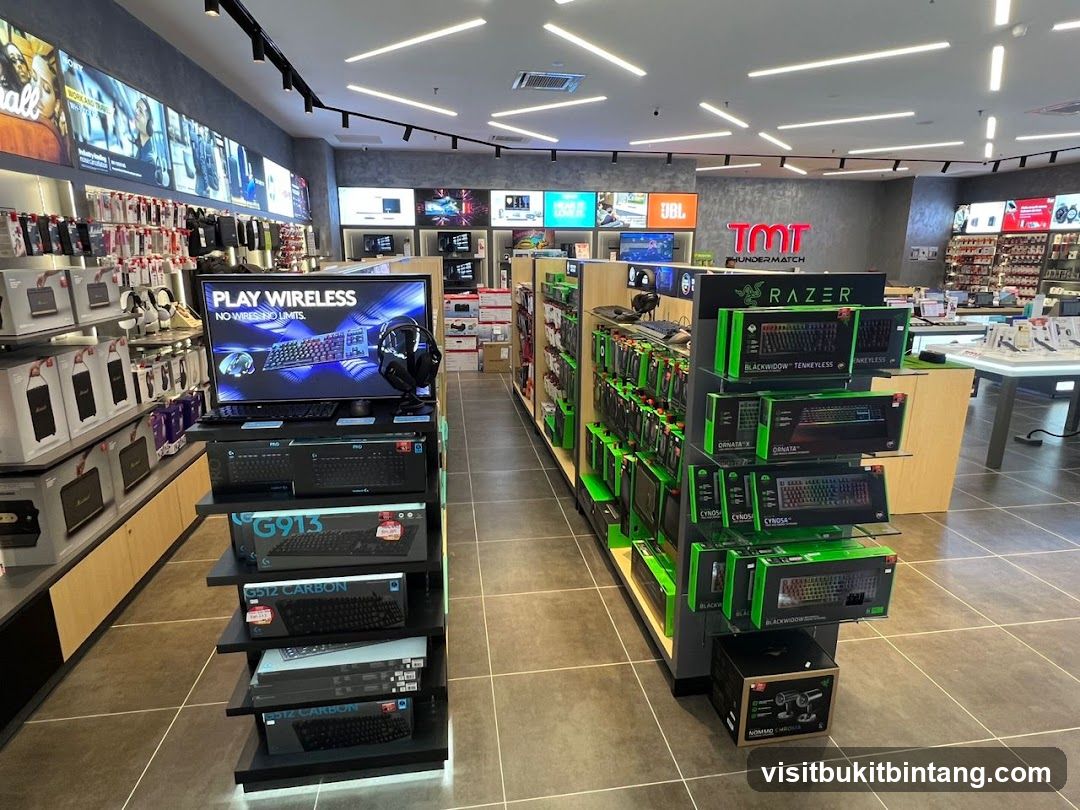 Electronics Store Display