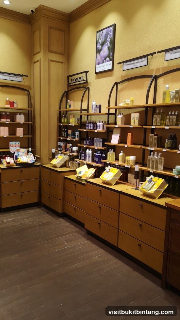 Cosmetics and Fragrance Display
