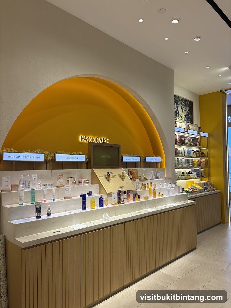 Skincare Display