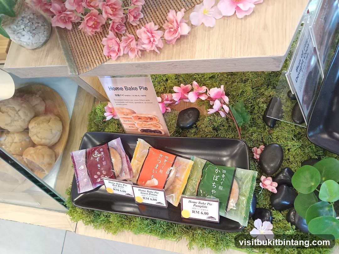 Home Bake Pies Display
