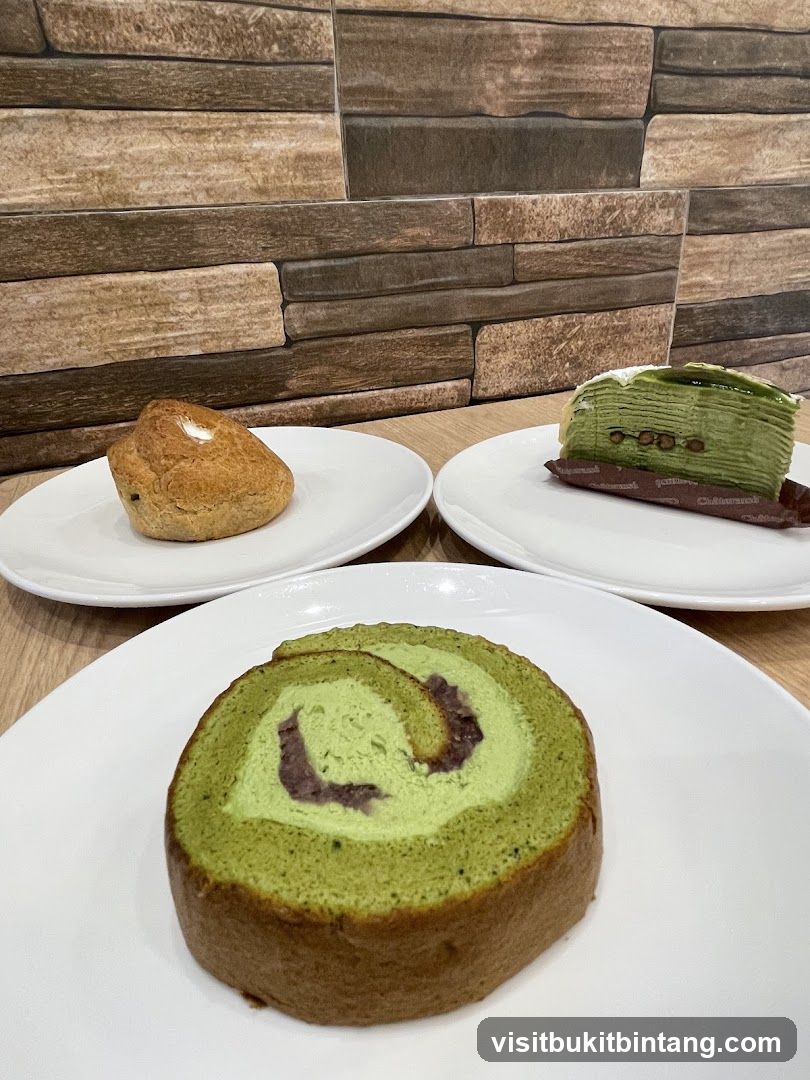 Desserts on Plates