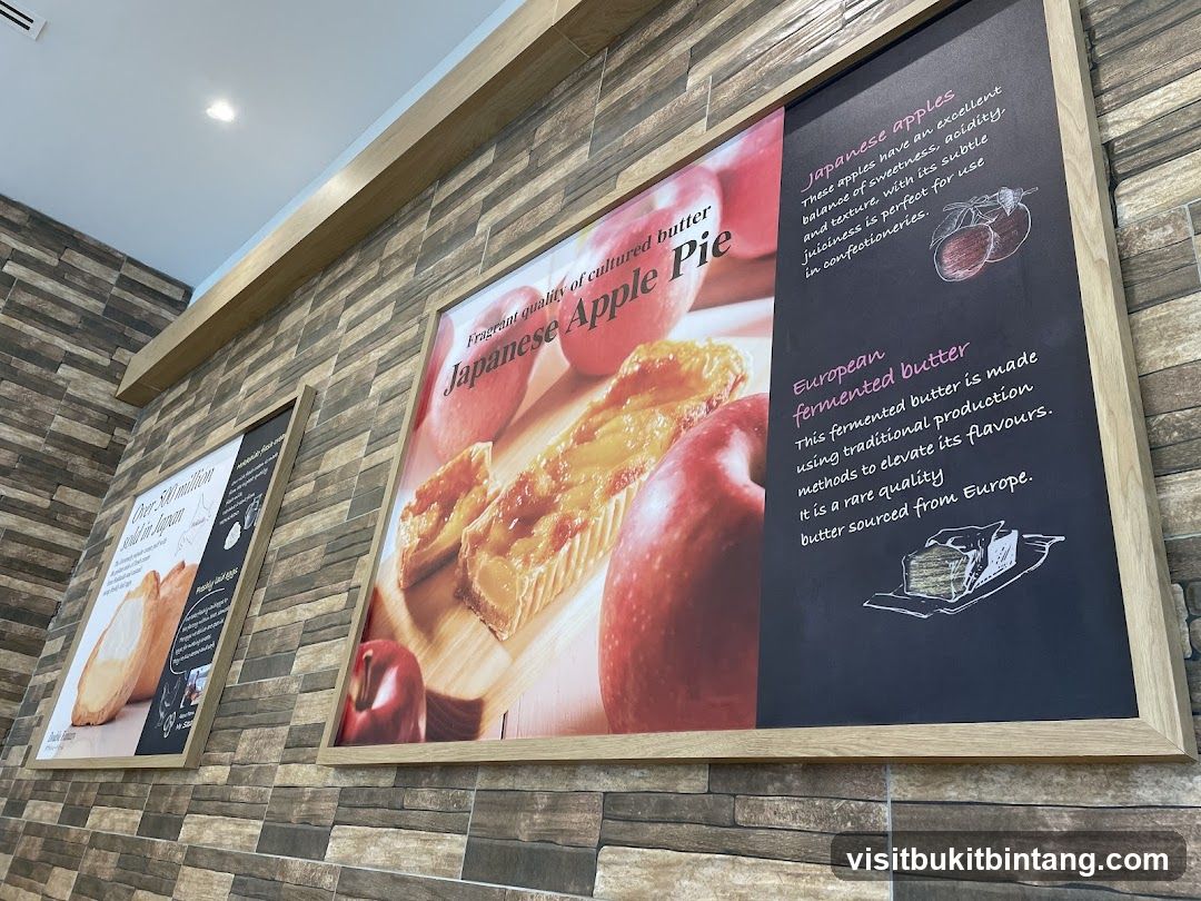 Japanese Apple Pie Advertisement