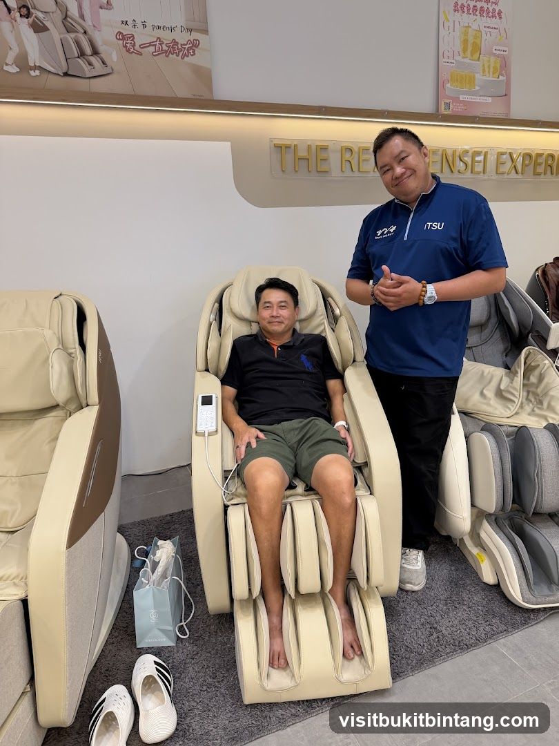 Massage Chair Demonstration