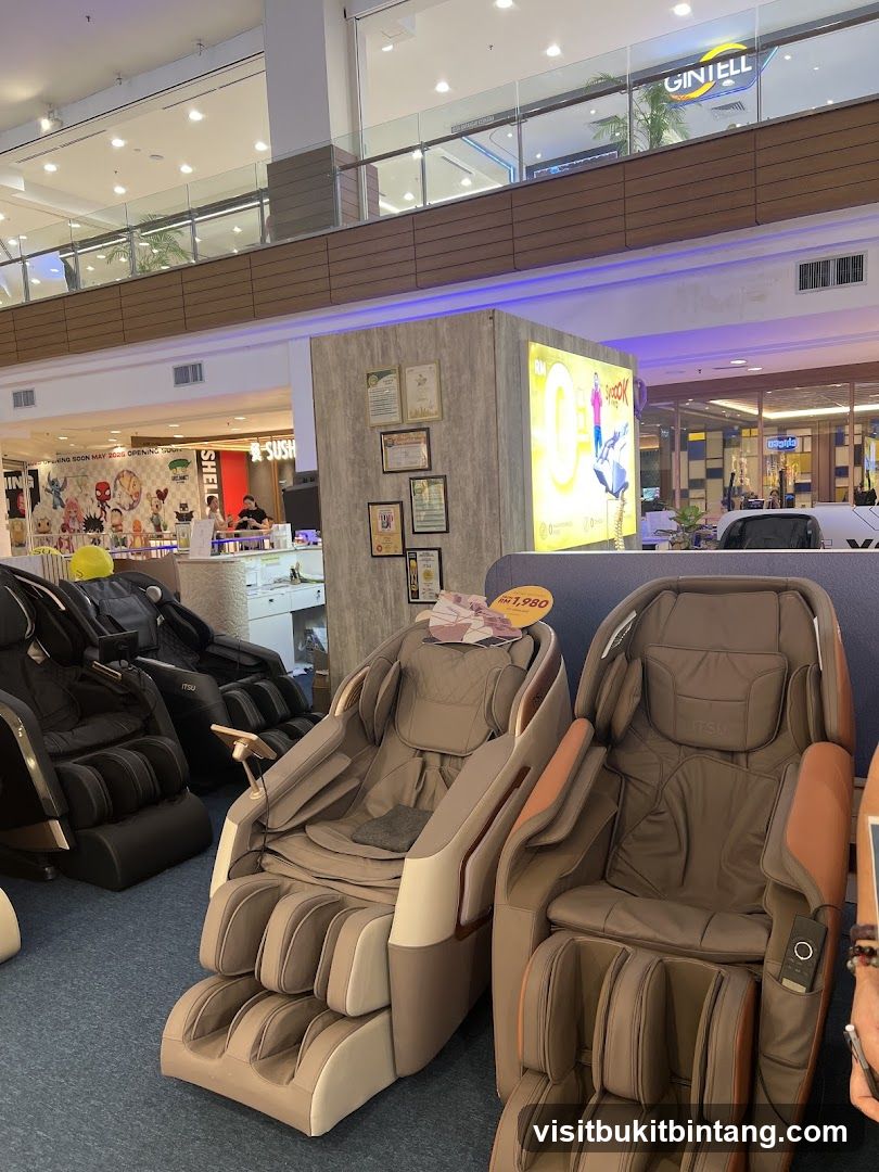 Massage Chairs Display