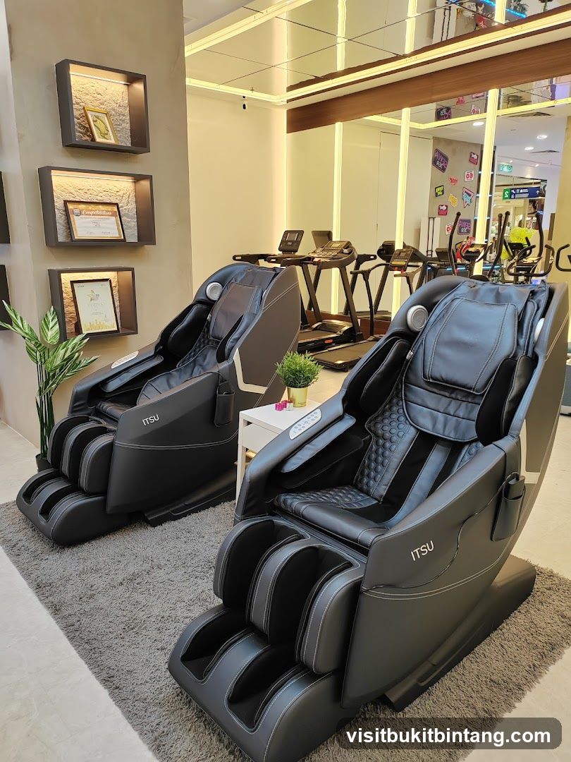 Massage Chairs and Exercise Equipment