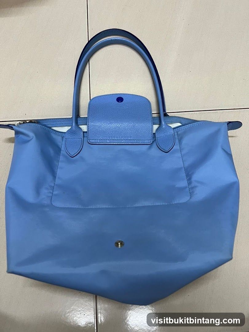 Light Blue Tote Bag