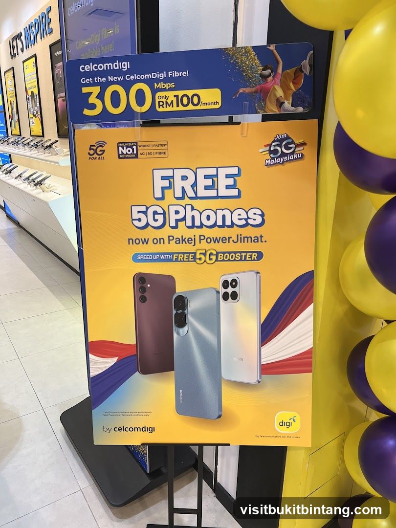 CelcomDigi 5G Phones Promotion