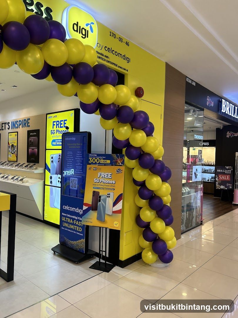 CelcomDigi Store Entrance