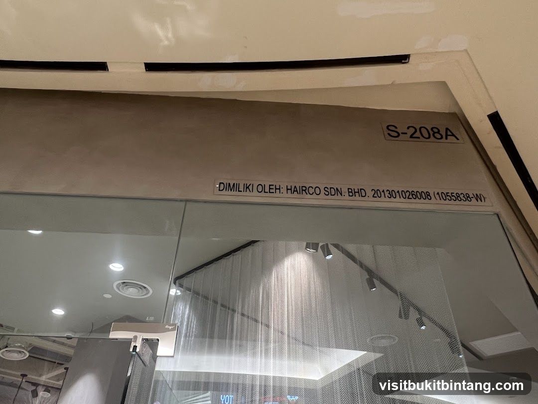 Unit Number and Company Information