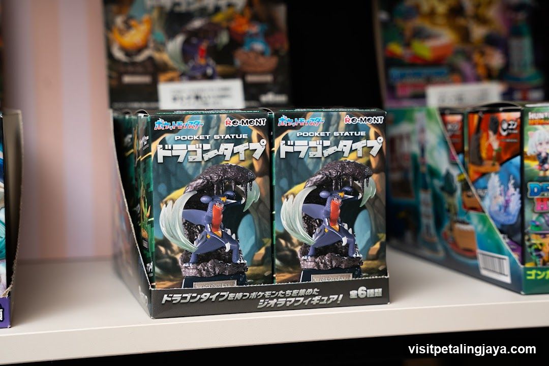 Pokemon Pocket Statues Display