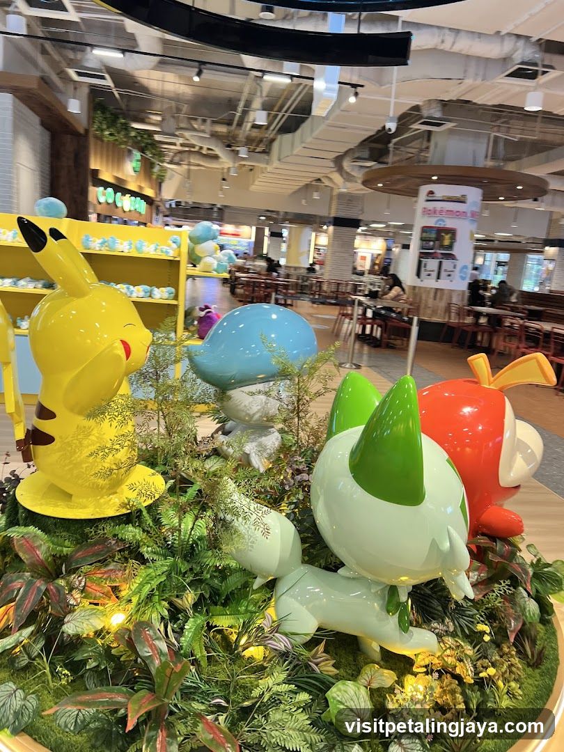 Pokemon Display in Mall Interior