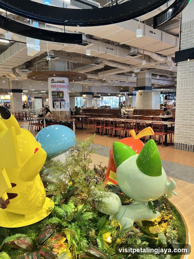 Pokemon Food Court Interior