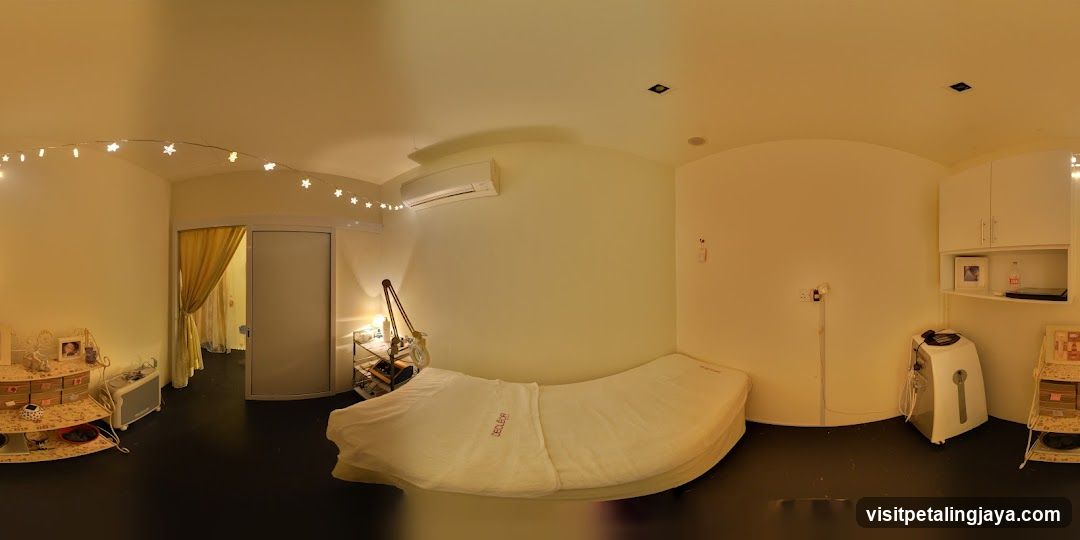 Interior Room with Bed and Decorations