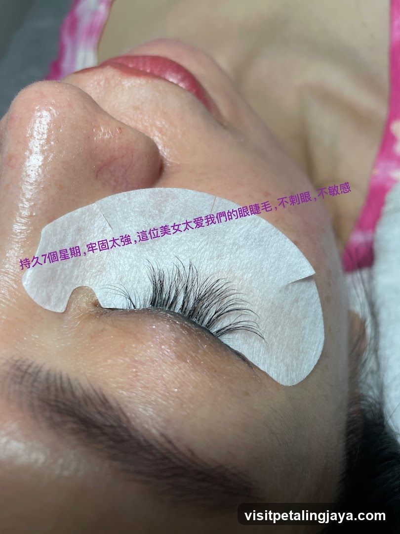 Eyelash Extension Application