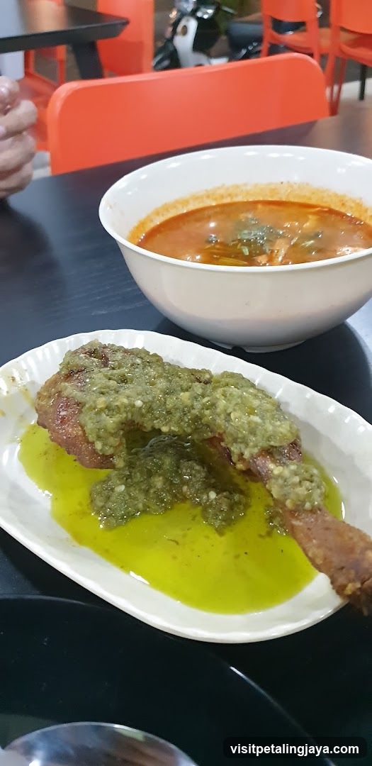 Food on table