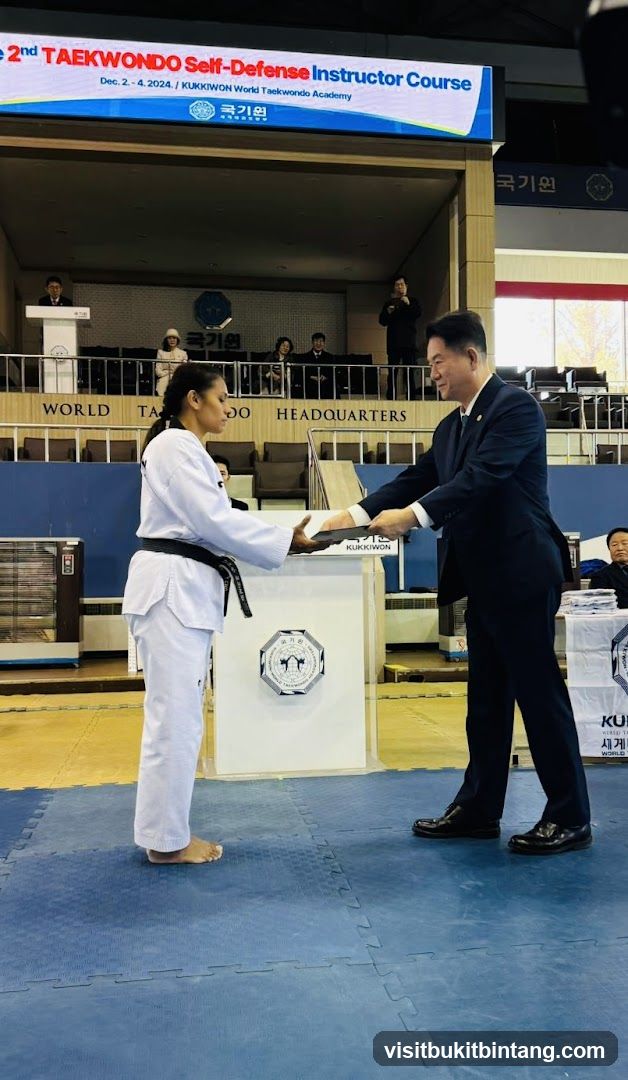Taekwondo Instructor Course Award Ceremony