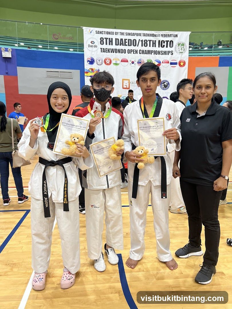 Taekwondo Competition Winners