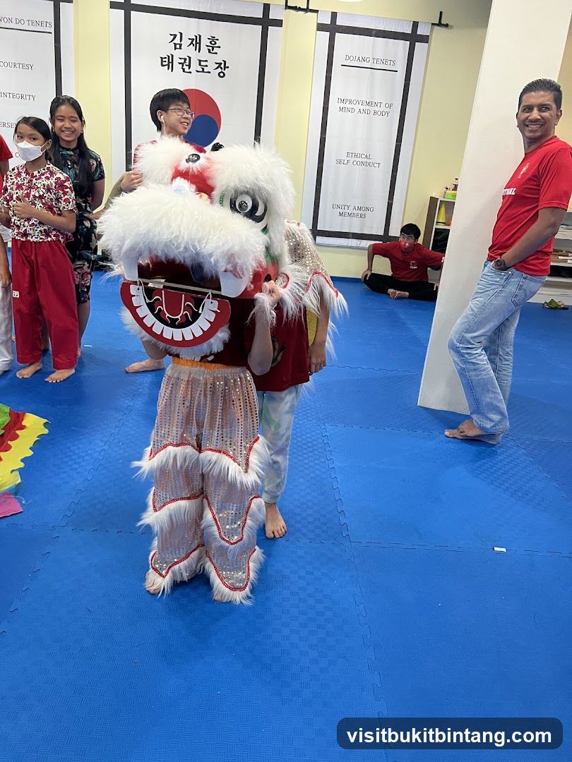 Lion Dance Practice