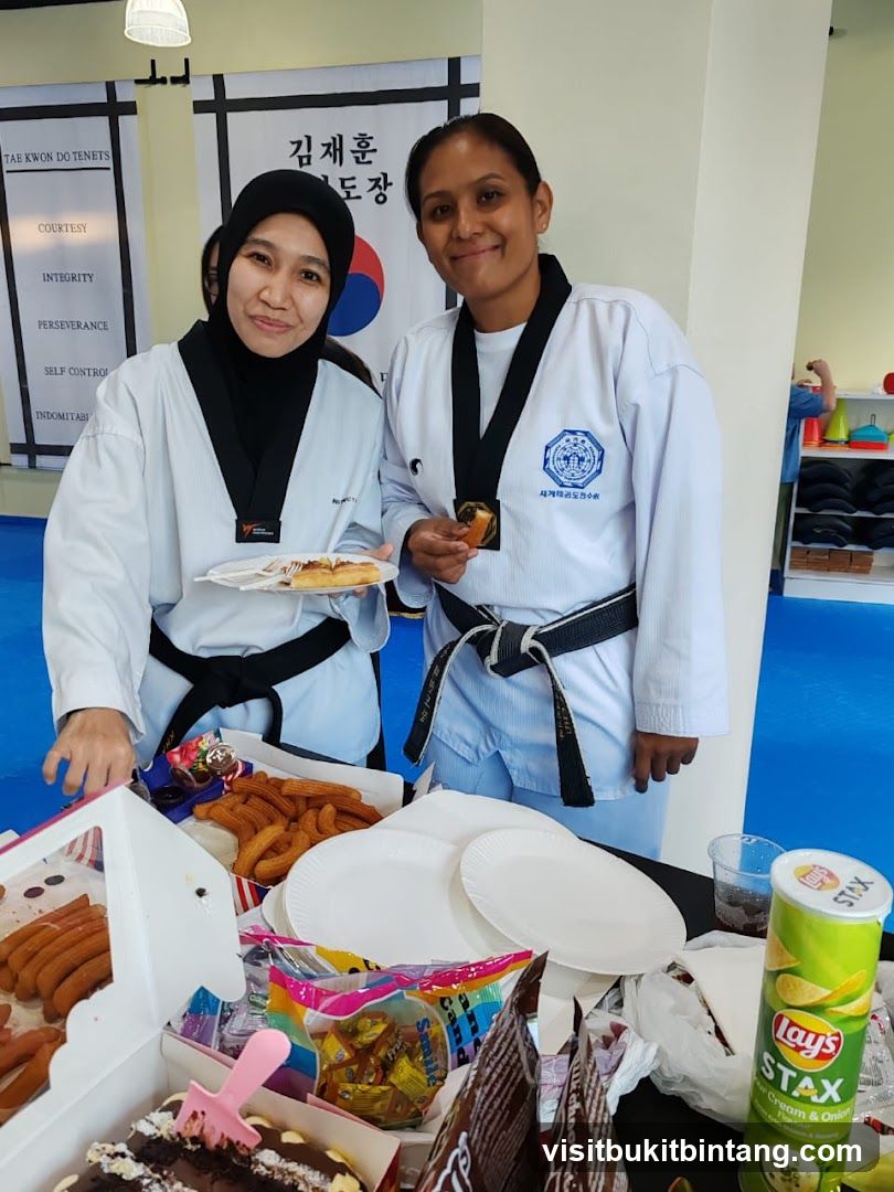 Taekwondo Class Celebration