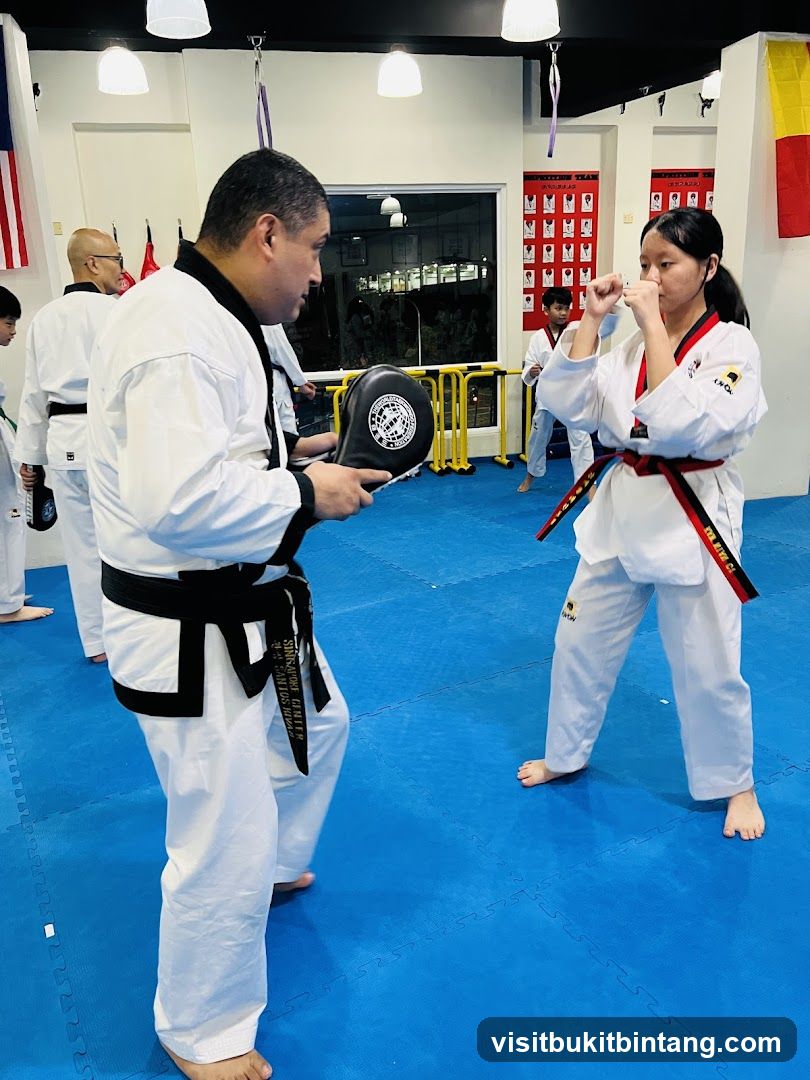Taekwondo Training Session