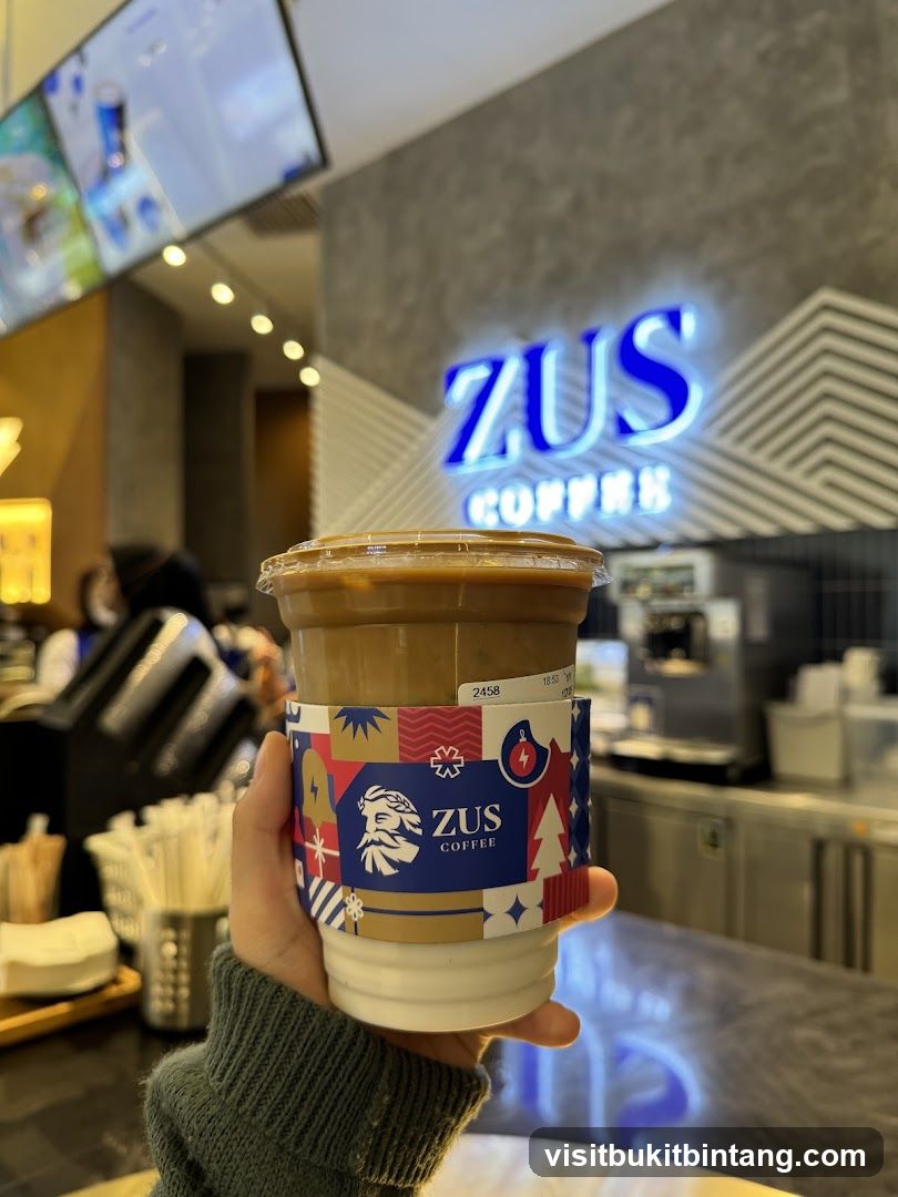 Iced Coffee at ZUS Coffee