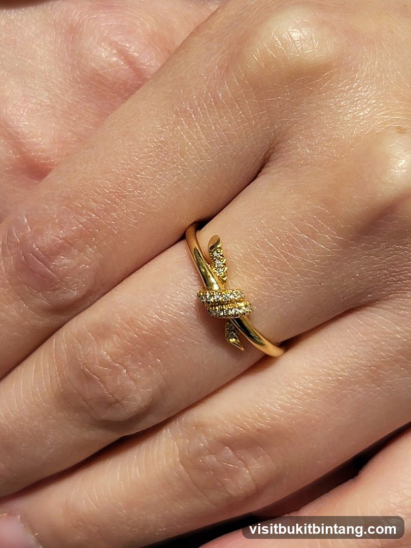 Diamond and Gold Ring