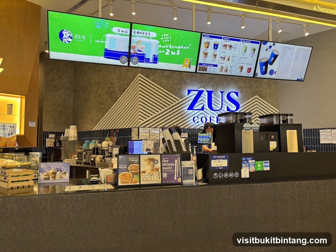 ZUS Coffee Counter