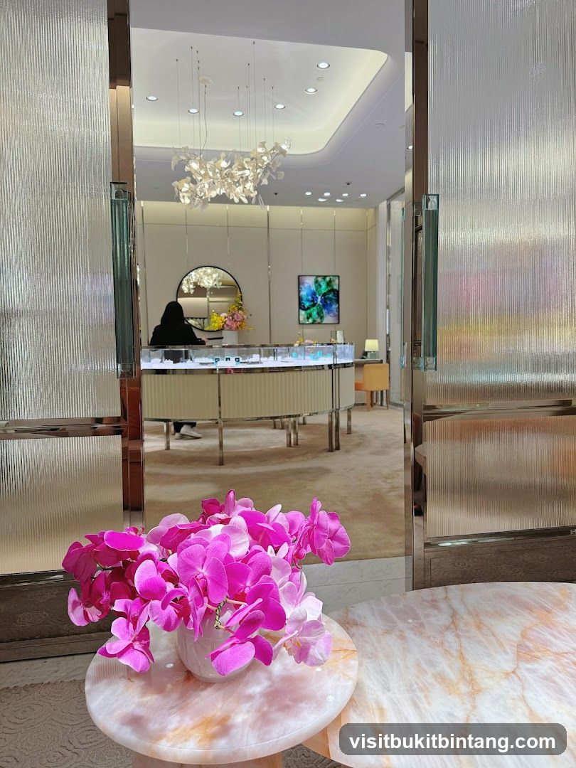 Elegant Jewelry Store Interior