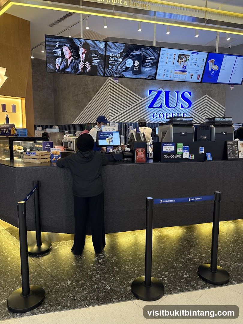 ZUS Coffee Counter