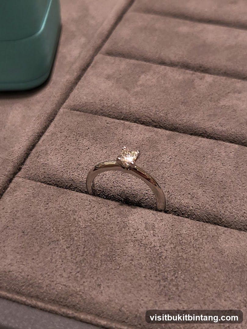 Diamond Ring in Jewelry Box
